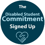  Disabled Student Commitment badge